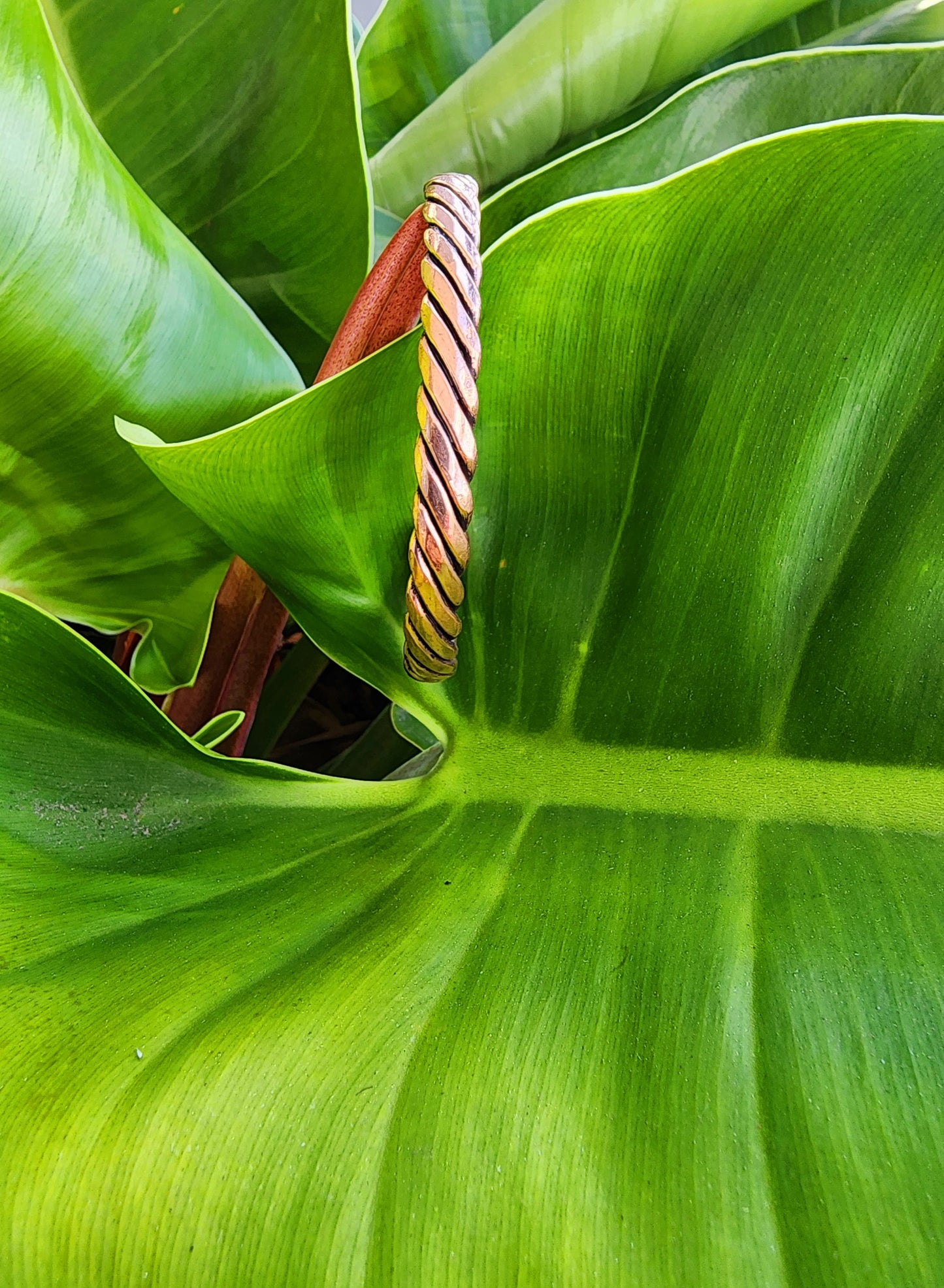 Copper Helix Bracelet