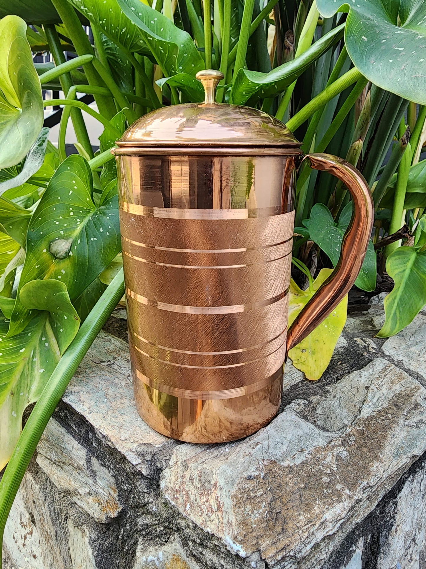 Smooth Copper Jug (1 L)