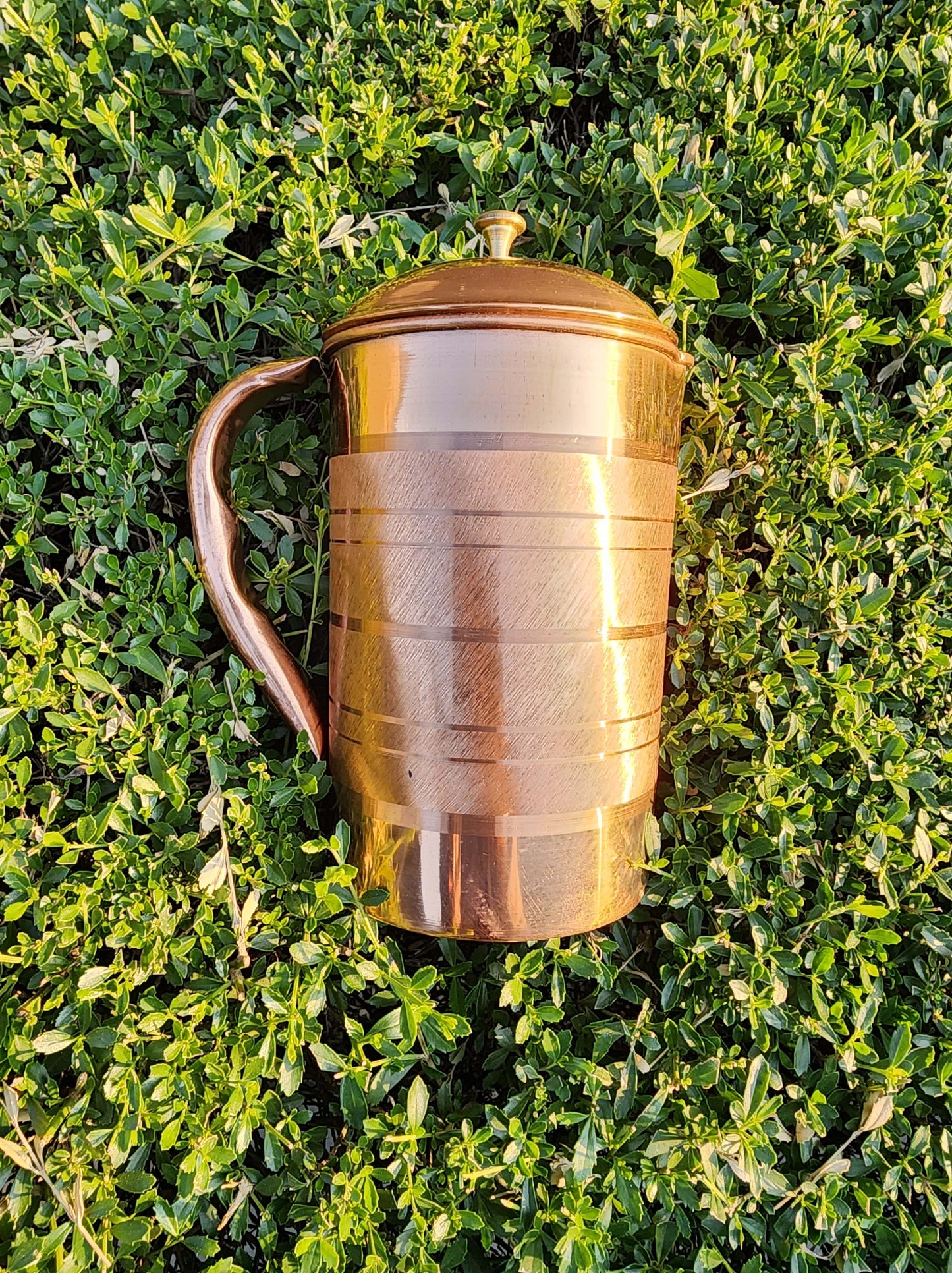 Smooth Copper Jug (1 L)