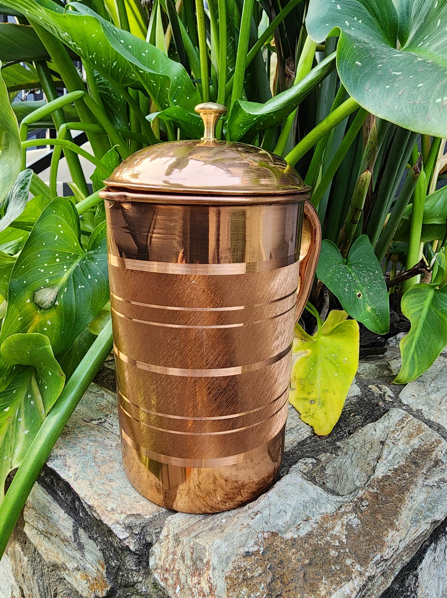 Smooth Copper Jug (1 L)