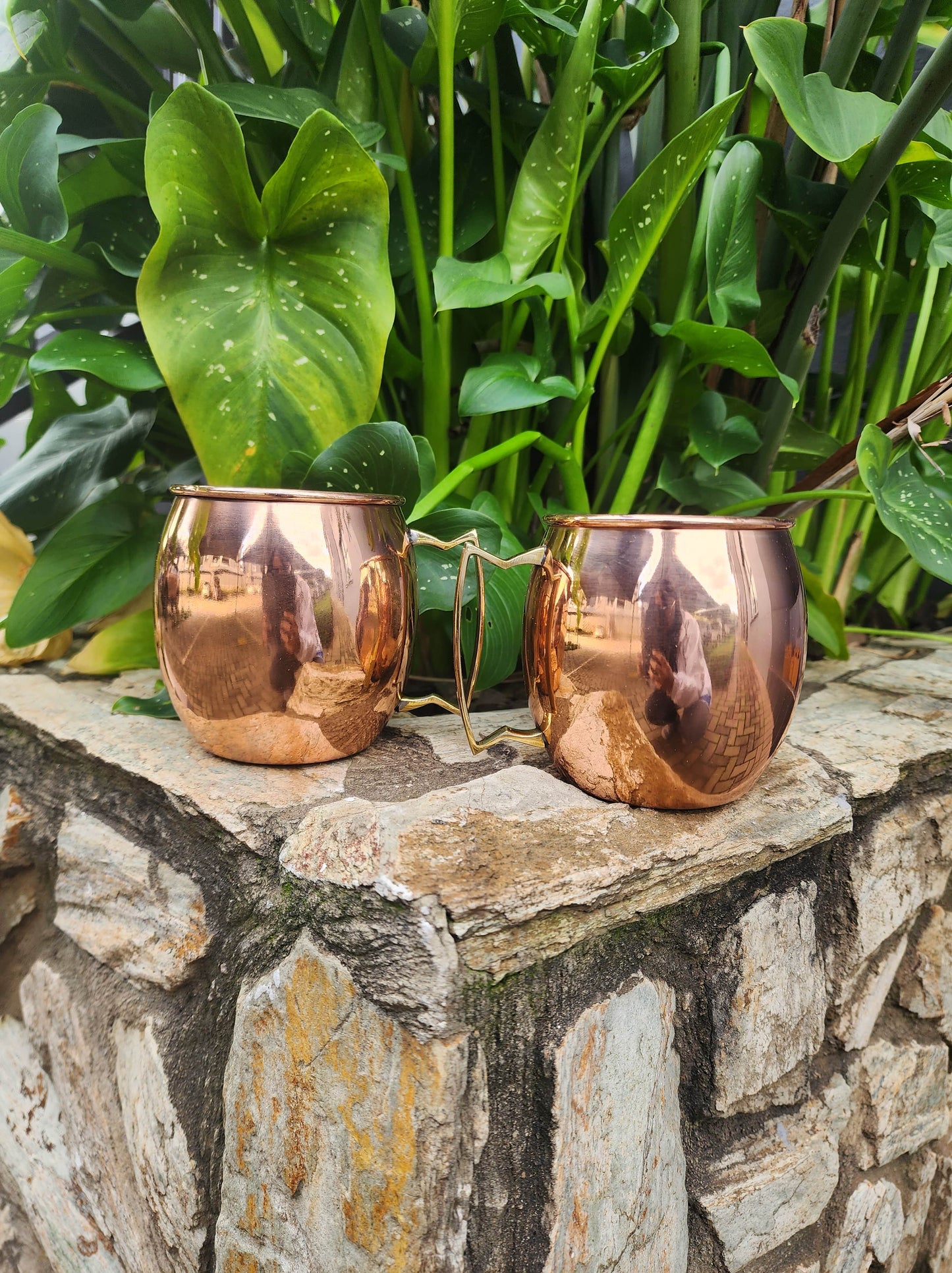 Smooth Copper Mule Mug (Set of 2)