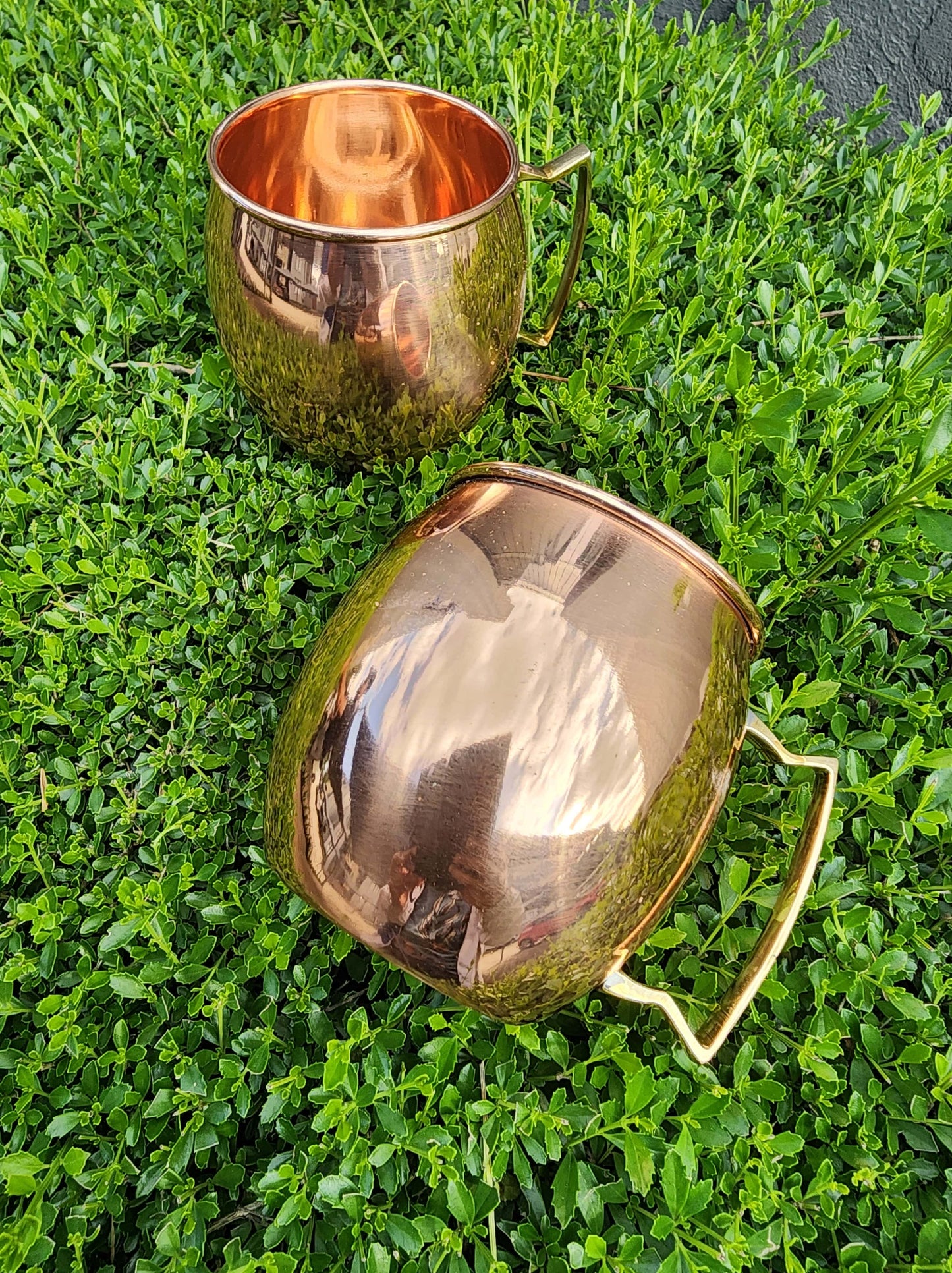 Smooth Copper Mule Mug (Set of 2)