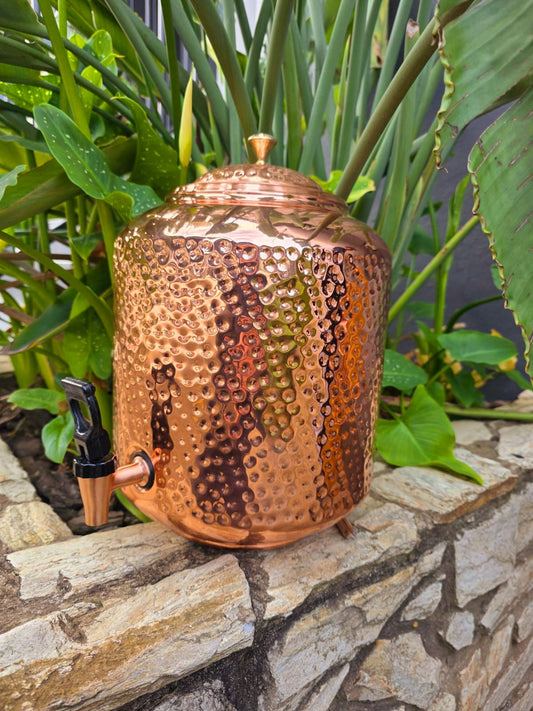 Dimple Copper Water Dispenser (12L)