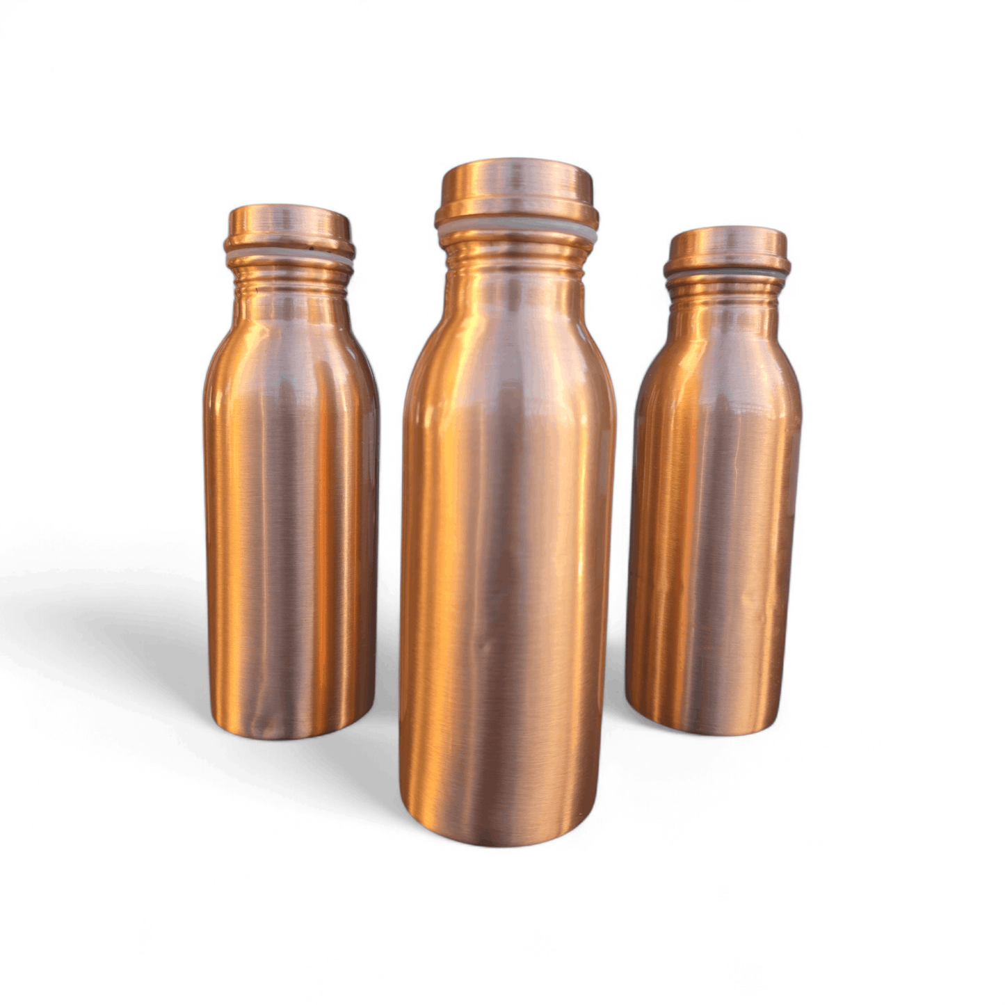 Factory Defect - Small Smooth Copper Water Bottle (500 ml)