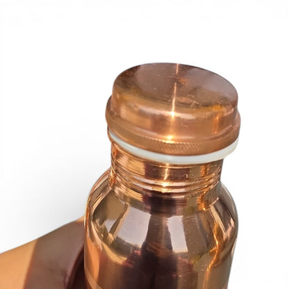 Factory Defect - Smooth Mirror Finish Copper Water Bottle (900 ml)