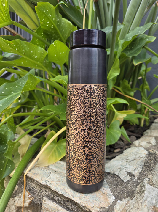 Antique Design Copper Bottle (900 ml)