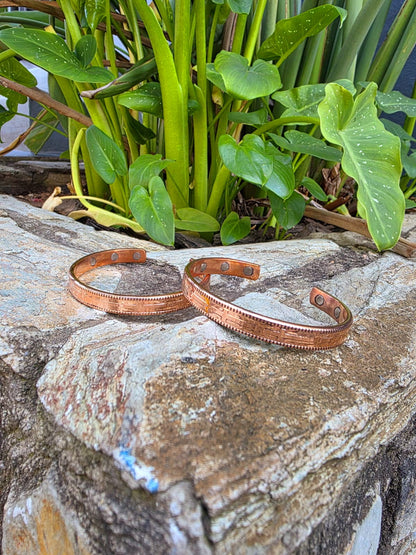 Copper Cross Bracelet