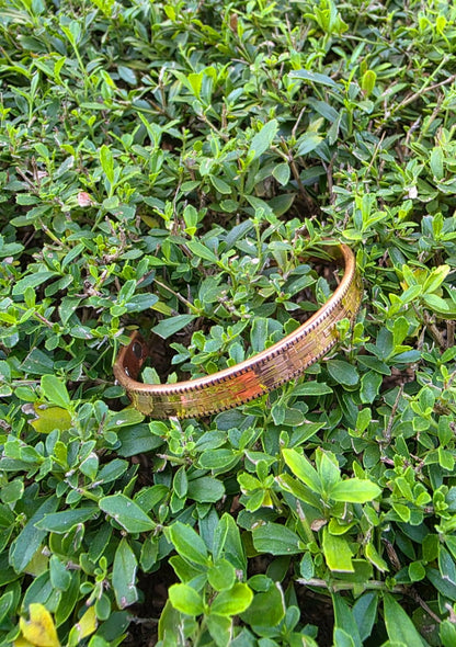 Copper Cross Bracelet