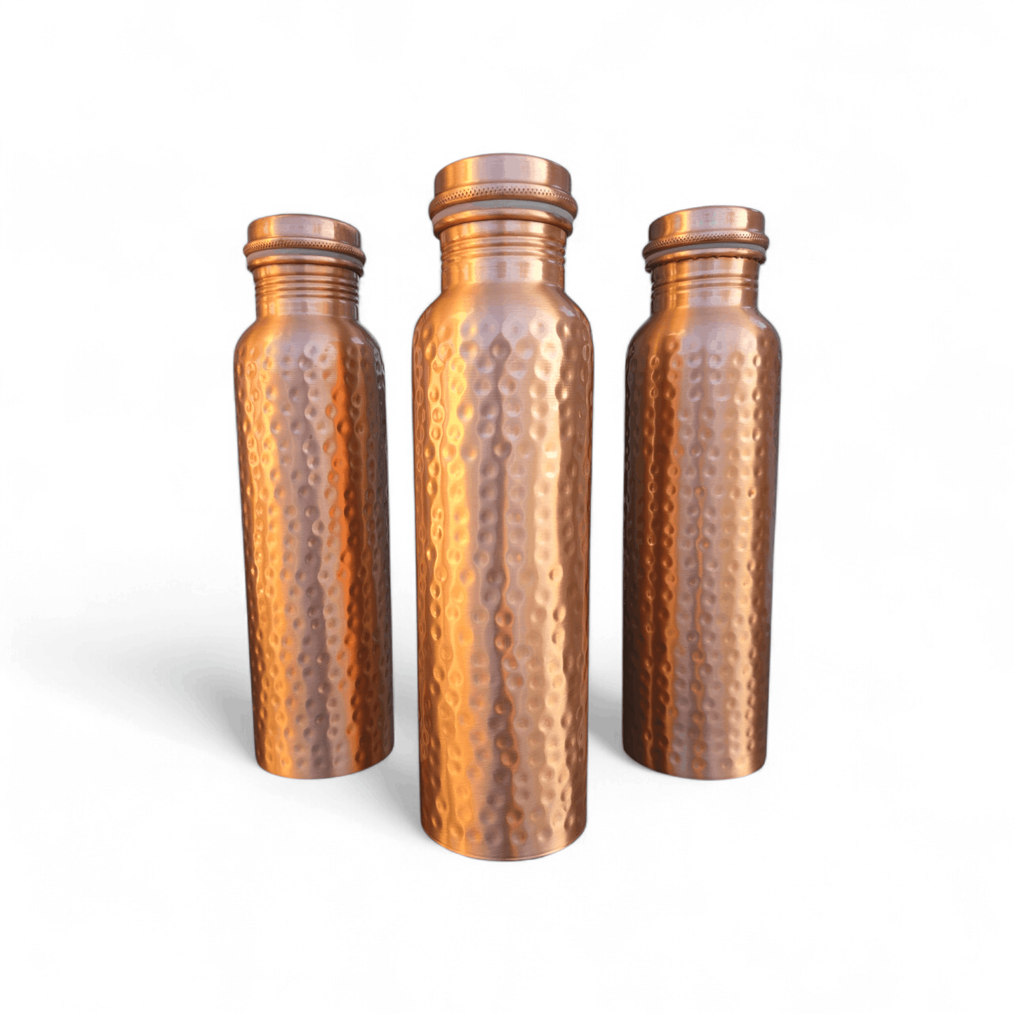 Factory Defect - Dimple Copper Water Bottle (900 ml)
