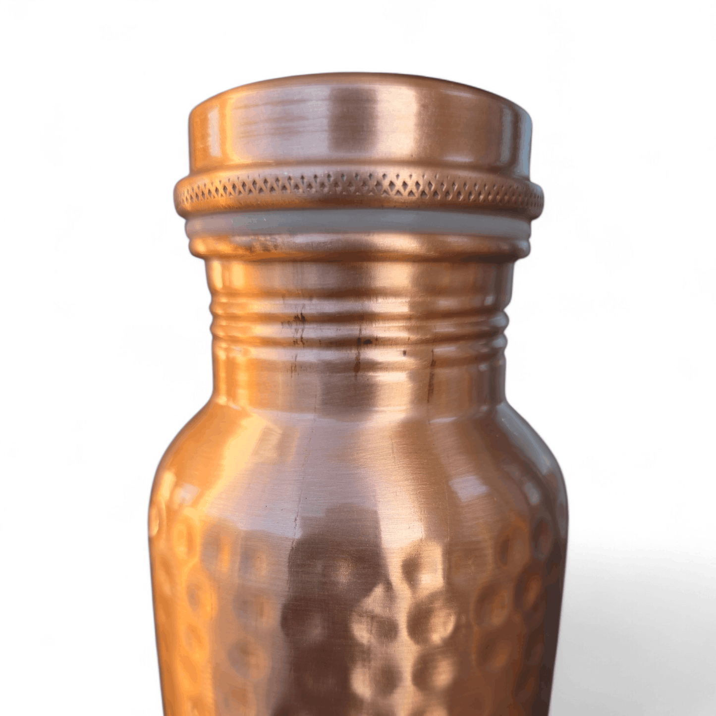 Factory Defect - Dimple Copper Water Bottle (900 ml)
