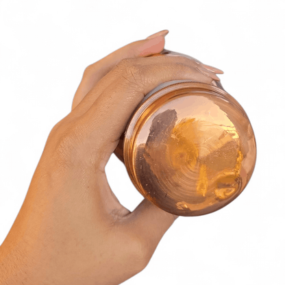 Factory Defect - Mirror Finish Dimple Copper Water Bottle (900 ml)