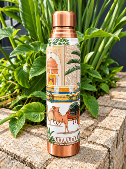 The Dubai - Premium 1 L Copper Bottle