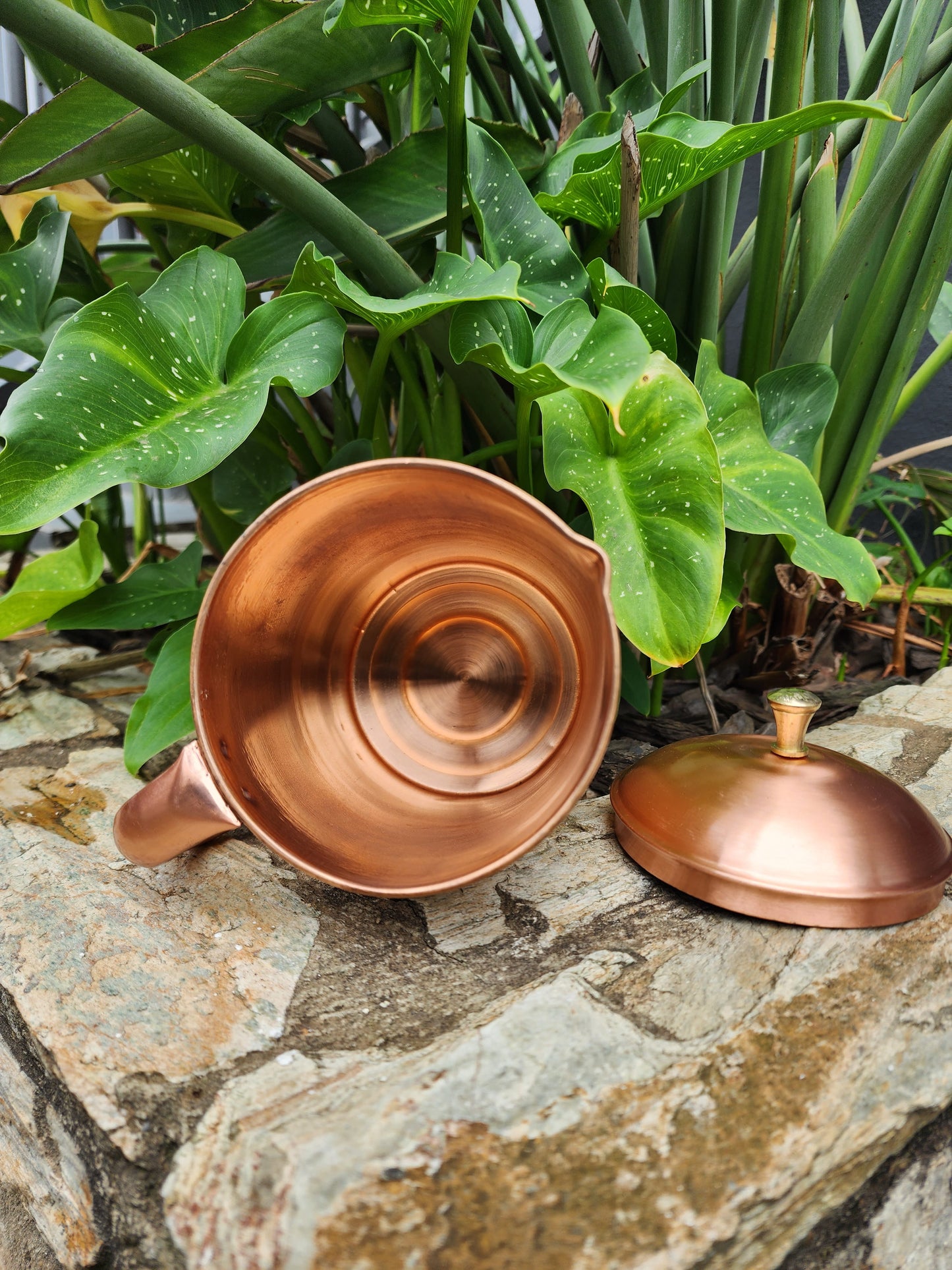 Embossed Copper Jug (1 L)