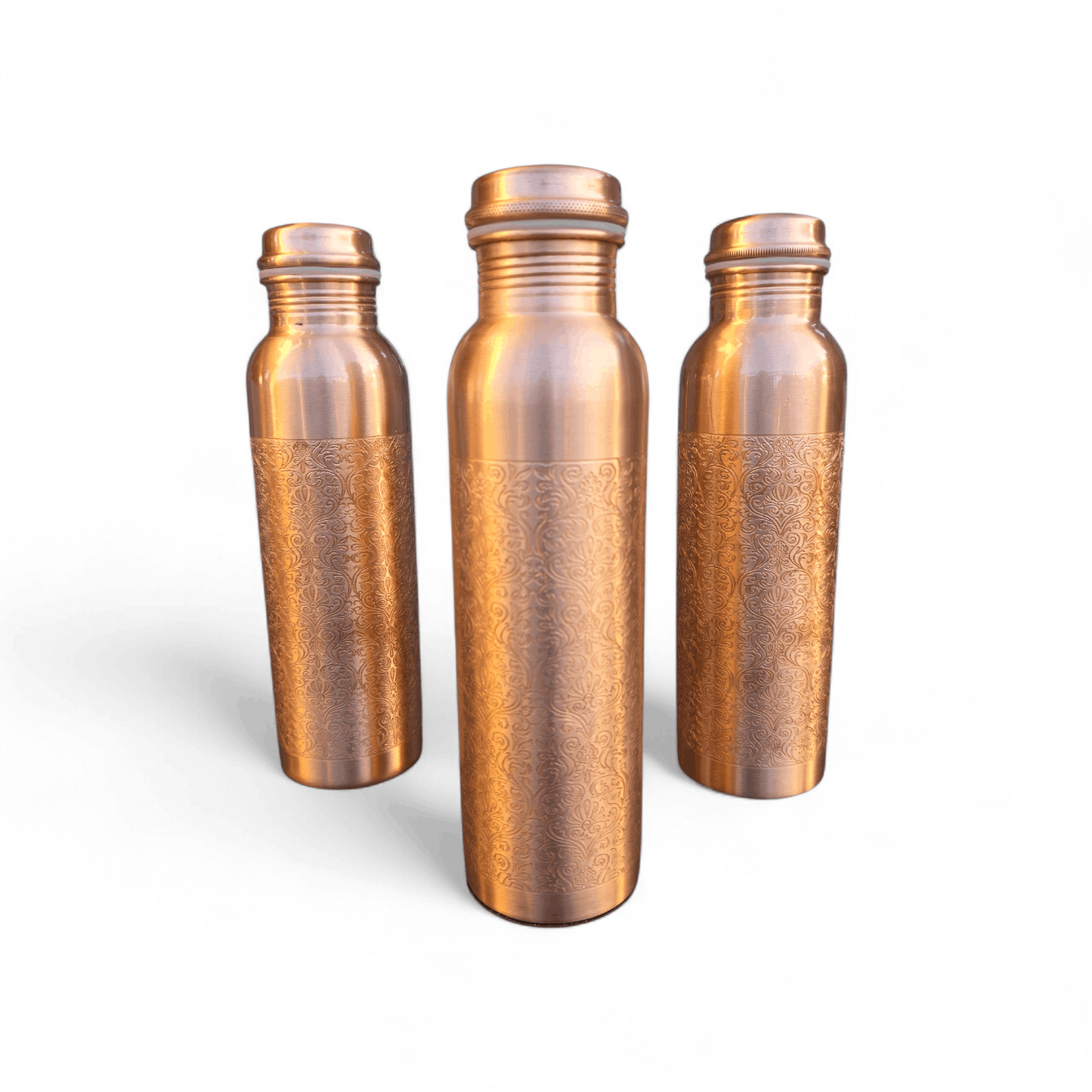 Factory Defect - Embossed Copper Bottle (900 ml)