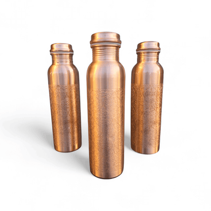Factory Defect - Embossed Copper Bottle (900 ml)