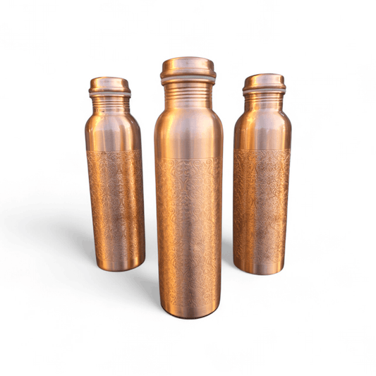 Factory Defect - Embossed Copper Bottle (900 ml)