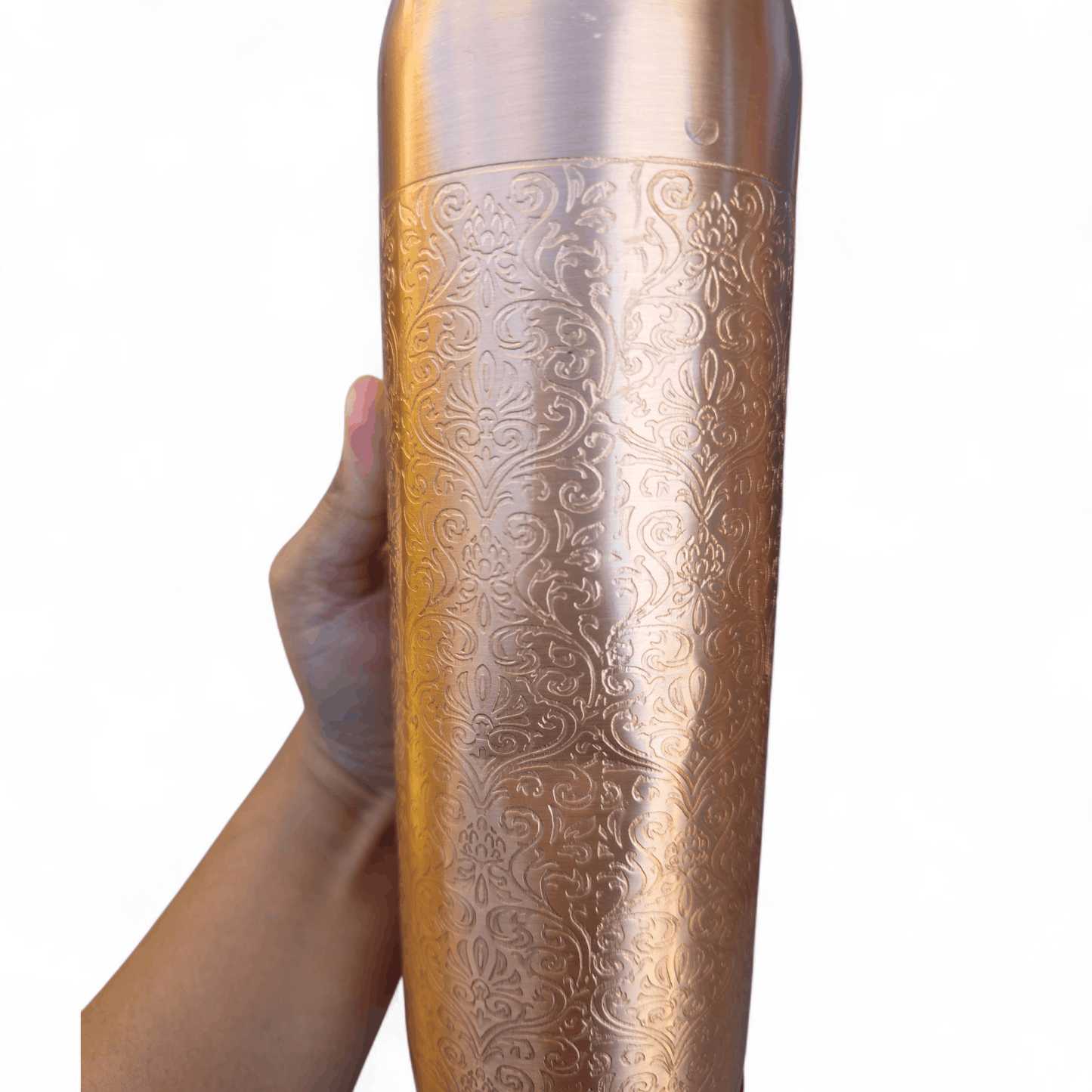 Factory Defect - Embossed Copper Bottle (900 ml)