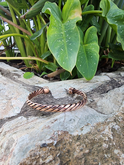 Copper Helix Bracelet