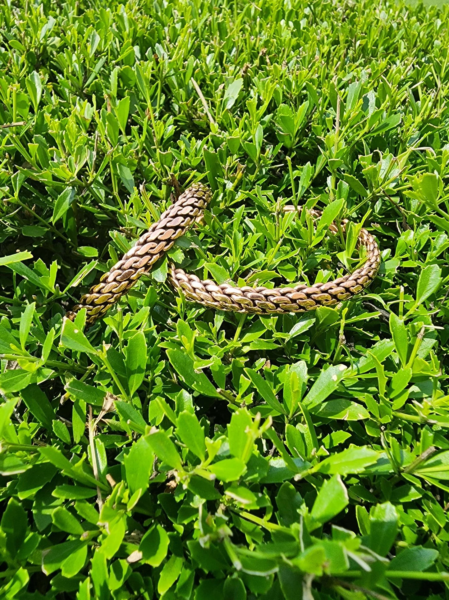 Honey-Comb Copper Bracelet