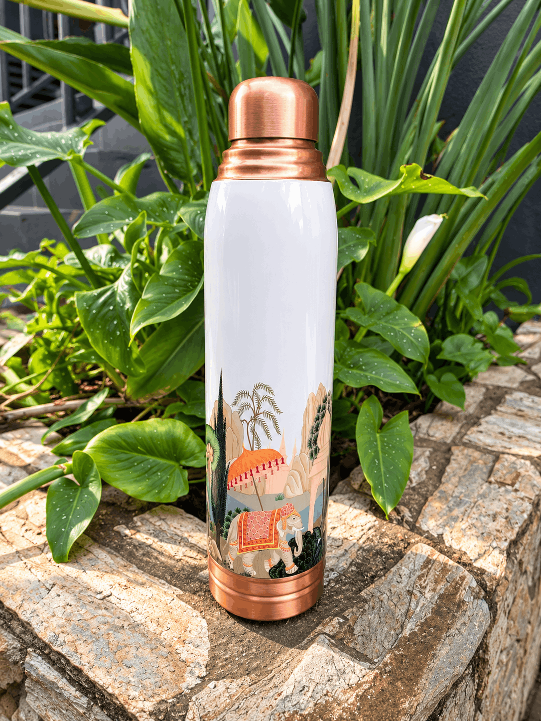 The Jaipur - Premium 1 L Copper Bottle