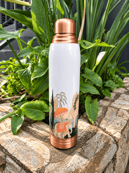 The Jaipur - Premium 1 L Copper Bottle
