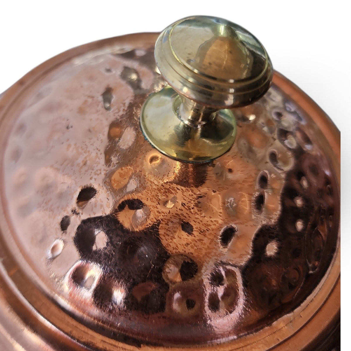 Factory Defect - 8L Dimple Copper Water Dispenser with Cup