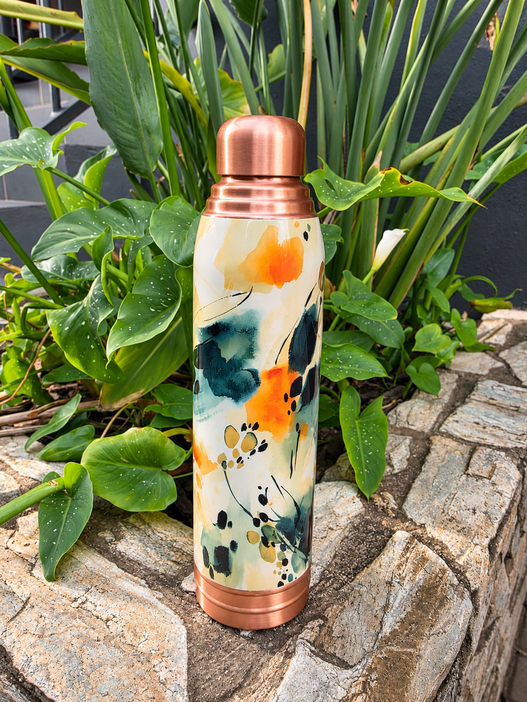 The Oasis - Premium 1 L Copper Bottle