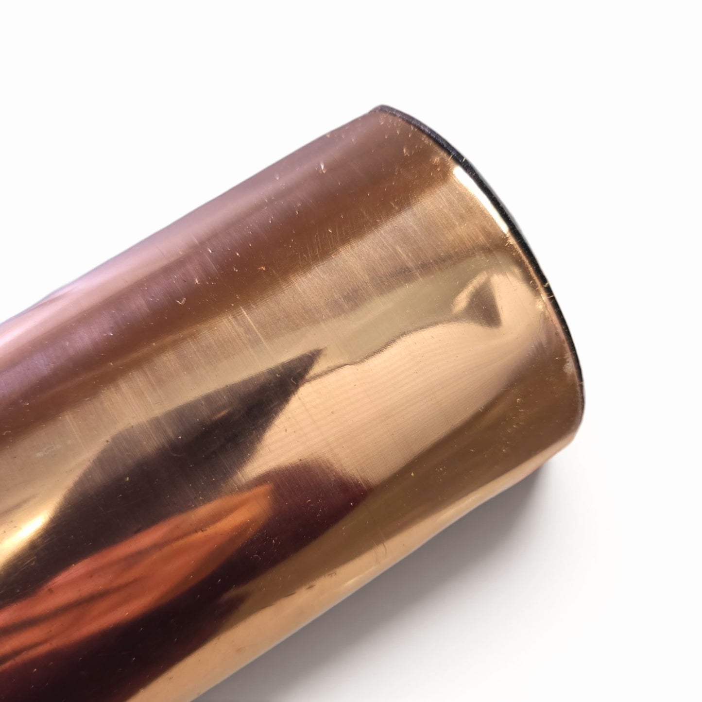 Factory Defect - Plain Smooth Mirror Finish Copper Water Bottle (900 ml)